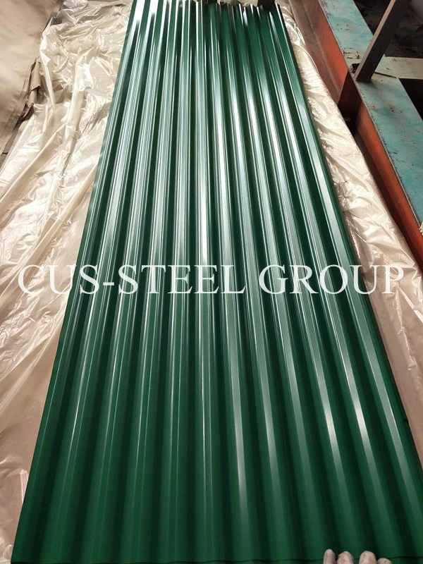 Width 665/800/900mm Zinc Coated Steel Sheets/Prepainted Galvanised Corrugated Roofing Sheets