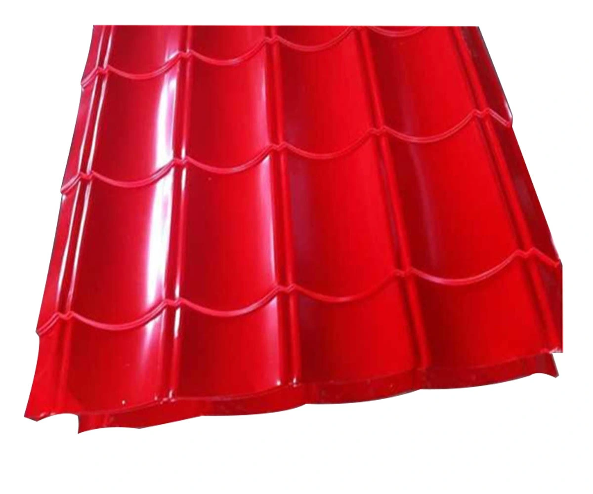 Color-coated roofing sheet/steel sheet/roofing sheet/PPGI corrugated roofing sheet for building materials