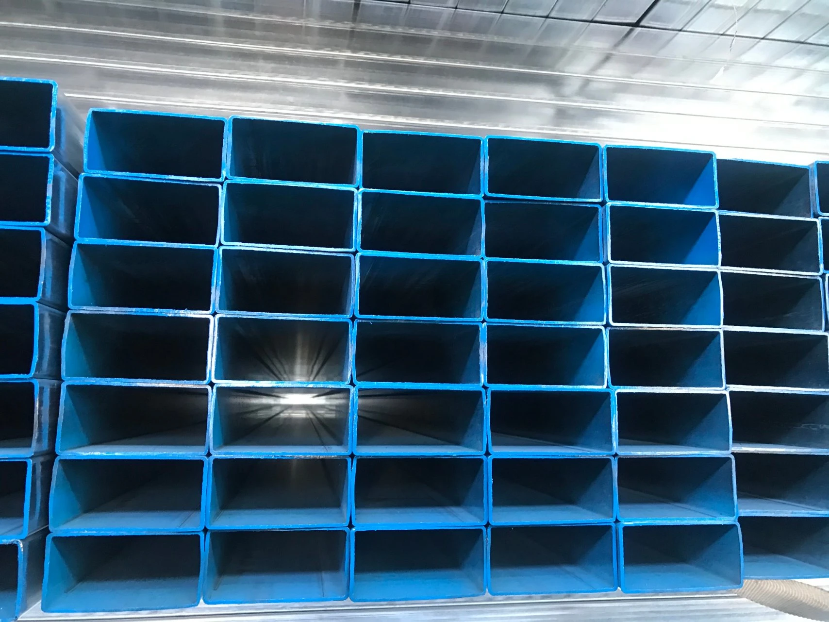 Large diameter corrugated galvanized steel pipe for structural pipe