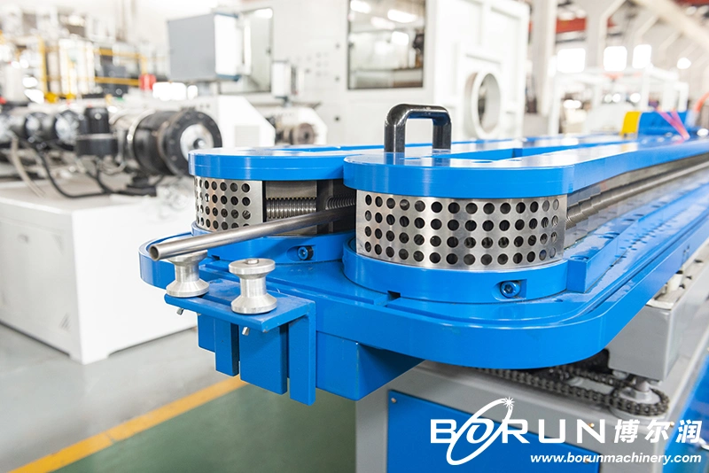 Single Wall Corrugated Flexible Culvert Pipe Exhaust Pipe Production Line / PP PE PVC EVA Manufacturing Factory