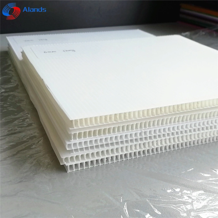 Color Hollow PP Corrugated Sheet Plastic PP Polypropylene Sheet