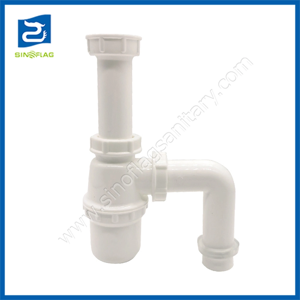 1.1/4\” Drain Plastic Waste Siphon Drain Bottle Trap
