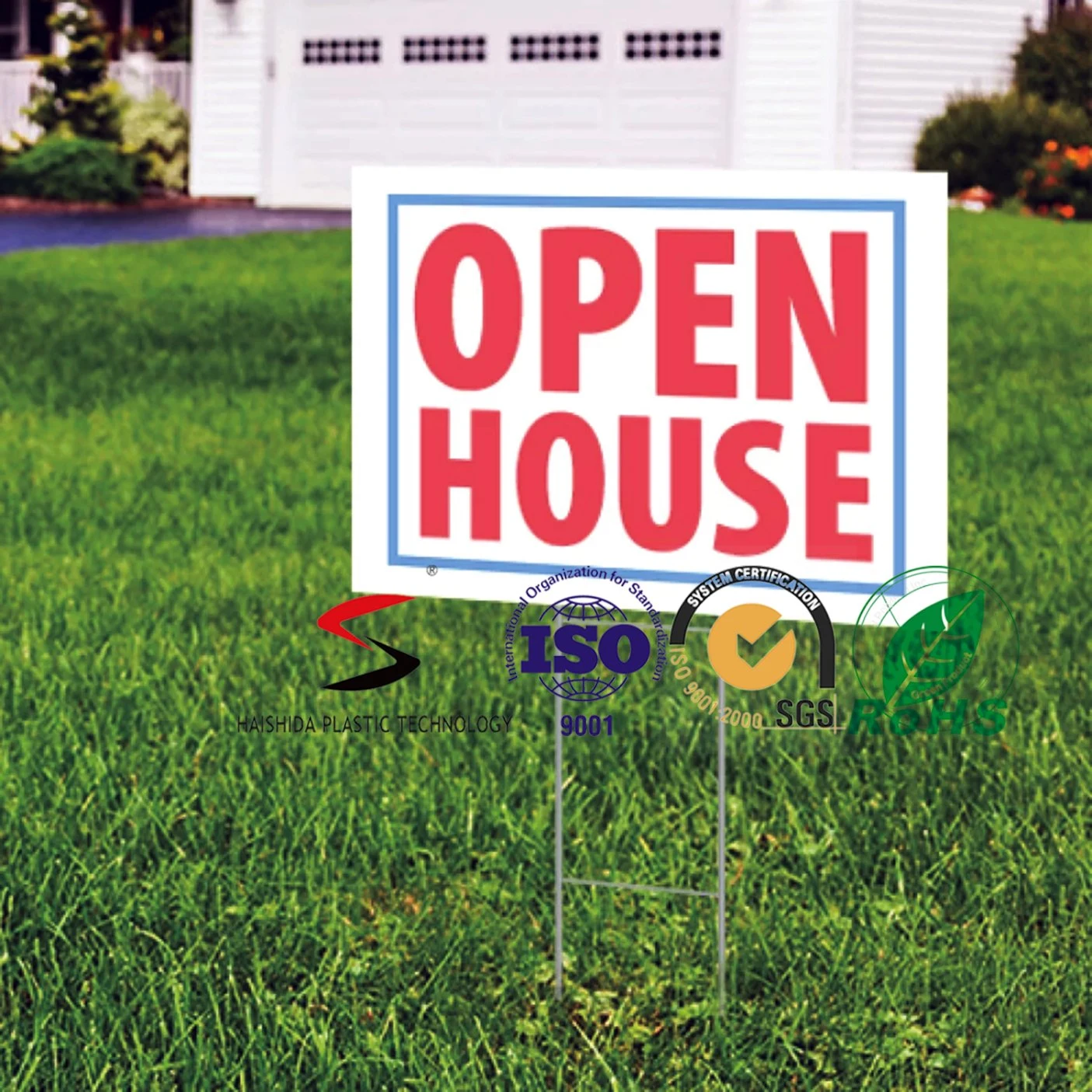 PP Coroplast Corrugated Plastic Yard Sign 18X24