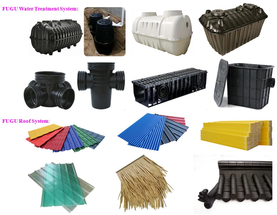 ASA Coated UPVC Roofing Corrugated Plastic Insulated PVC Lightweight Plastic Roof Tile