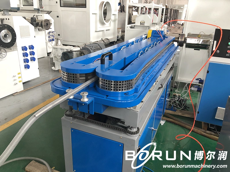 Washbasin Drain Pipe Plastic Corrugated Pipe Extrusion Line